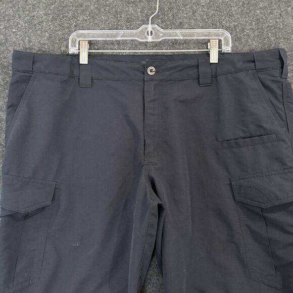5.11 Tactical Pants Men's 46x30 Navy Blue Cargo Ripstop Work Utility Outdoor - Picture 2 of 10